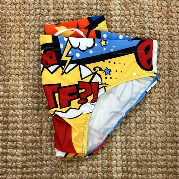 Brazilian Speedo Swim Briefs - Size Large - SLAP ME design - Brand New - Picture 2 of 3